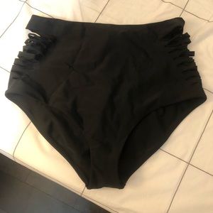 High waisted bathing suit bottoms - never worn!